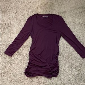 3/4 sleeve maternity shirt